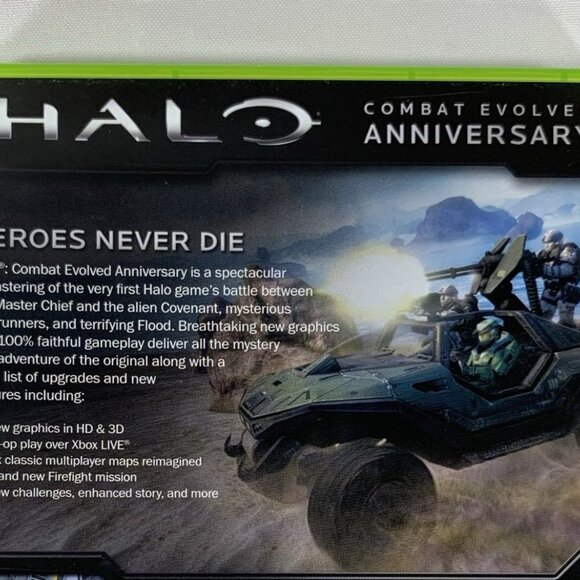 Halo Combat Evolved Anniversary (Xbox 360) 2011 Complete with Manual Tested - Picture 4 of 6